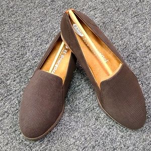 Dr Scholls Vamp Chocolate Loafers Womens Size 6